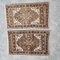 Kleine handgeknüpfte türkische Vintage Teppiche, 2er Set 2