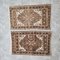 Kleine handgeknüpfte türkische Vintage Teppiche, 2er Set 1