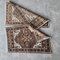 Small Vintage Turkish Handmade Rugs, Set of 2 9