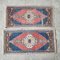 Small Turkish Traditional Rugs, Set of 2 3