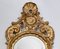 Espejo Luis XV de madera dorada, de finales del siglo XIX, Imagen 5