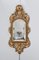 Espejo Luis XV de madera dorada, de finales del siglo XIX, Imagen 1