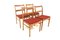 Esszimmerstühle aus Eiche von Bodafors, Schweden, 1960er, 4er Set 1