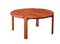 Danish Round Coffee Table in Teak from Dyrlund, 1960s, Image 1