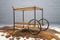German Serving Cart with Large Wheels, 1960s, Image 3