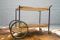 German Serving Cart with Large Wheels, 1960s 4