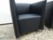 Armchair Club Armchair in Black Real Leather from Walter Knoll / Wilhelm Knoll, Image 3