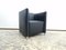 Armchair Club Armchair in Black Real Leather from Walter Knoll / Wilhelm Knoll, Image 9
