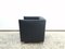 Armchair Club Armchair in Black Real Leather from Walter Knoll / Wilhelm Knoll 6