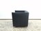 Armchair Club Armchair in Black Real Leather from Walter Knoll / Wilhelm Knoll, Image 6