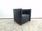 Armchair Club Armchair in Black Real Leather from Walter Knoll / Wilhelm Knoll, Image 5