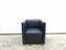 Armchair Club Armchair in Black Real Leather from Walter Knoll / Wilhelm Knoll, Image 1