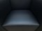 Club Armchair in Black Designer Real Leather from Walter Knoll / Wilhelm Knoll 10