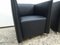 Club Armchair in Black Designer Real Leather from Walter Knoll / Wilhelm Knoll 5