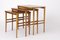 Vintage Satztische aus Teak, 1970er, 3er Set 1