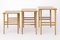 Tables Gigognes Vintage en Teck, 1970s, Set de 3 5