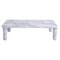 Medium White Marble Sunday Coffee Table by Jean-Baptiste Souletie 1