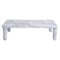Medium White Marble Sunday Coffee Table by Jean-Baptiste Souletie, Image 1
