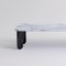 Large White and Black Marble Sunday Coffee Table by Jean-Baptiste Souletie 3