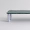 Large Green and White Marble Sunday Coffee Table by Jean-Baptiste Souletie, Image 3