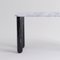 Small White and Black Marble Sunday Dining Table by Jean-Baptiste Souletie 3