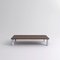 Xlarge Walnut and White Marble Sunday Coffee Table by Jean-Baptiste Souletie, Image 2