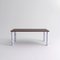 XLarge Walnut and White Marble Sunday Dining Table by Jean-Baptiste Souletie 2
