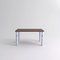 Medium Walnut and White Marble Sunday Dining Table by Jean-Baptiste Souletie 2