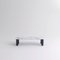 Small White and Black Marble Sunday Coffee Table by Jean-Baptiste Souletie 2