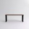 Large Walnut and Black Marble Sunday Dining Table by Jean-Baptiste Souletie 2