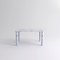 Medium White Marble Sunday Dining Table by Jean-Baptiste Souletie 2