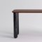 Small Walnut and Black Marble Sunday Dining Table by Jean-Baptiste Souletie 3