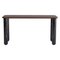 Small Walnut and Black Marble Sunday Dining Table by Jean-Baptiste Souletie, Image 1