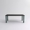 Xlarge Black Wood and Green Marble Sunday Dining Table by Jean-Baptiste Souletie 2