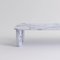 Large White Marble Sunday Coffee Table by Jean-Baptiste Souletie 2