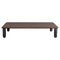 XLarge Walnut and Black Marble Sunday Coffee Table by Jean-Baptiste Souletie 1
