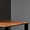 Tavolino da caffè grande Sunday in noce e marmo nero di Jean-Baptiste Souletie, Immagine 7