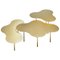 Brass Coffee Table by Sebastian Scherer, Set of 3 1