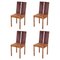 Two Stripe Chairs by Derya Arpac, Set of 4 1