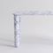 Small White Marble Sunday Dining Table by Jean-Baptiste Souletie, Image 3