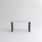 Small White and Green Marble Sunday Dining Table by Jean-Baptiste Souletie 2