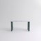 Small White and Green Marble Sunday Dining Table by Jean-Baptiste Souletie, Image 2