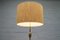 Vintage Italian Brass & Bamboo Floor Lamp, Image 5