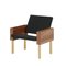 Natural Walnut Block Armchairs by Carl Malmsten, Set of 2 9