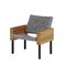 Natural Walnut Block Armchairs by Carl Malmsten, Set of 2, Image 2