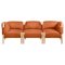 Natural and Orange Stand by Me Sofa by Storängen Design 1