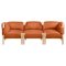 Natural and Orange Stand by Me Sofa by Storängen Design, Image 1