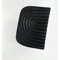 Black Fingerprint Stools by Victor Hahner, Set of 2 4