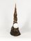 Lampada da tavolo scultorea in bronzo Khaos di William Guillon, Immagine 6