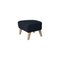 Set of Natural Oak Raf Simons Vidar 3 My Own Chair Footstools by Lassen 3